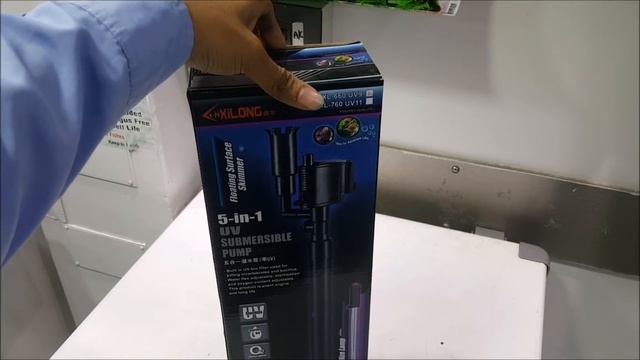 Aquarium Multi function submersible Pump | UV pump | Surface Skimmer смотреть онлайн
