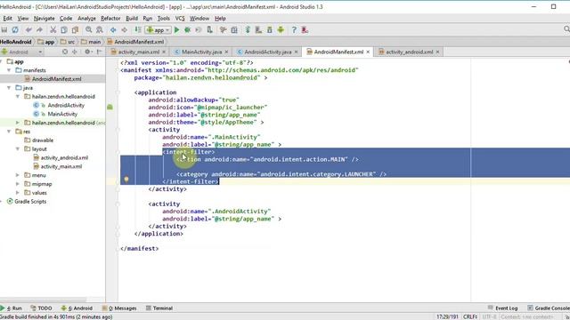 Học lập trình Android - Bài 13 Thay đổi Activity mặc định смотреть онлайн
