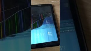 Треснула матрица на планшете!!!