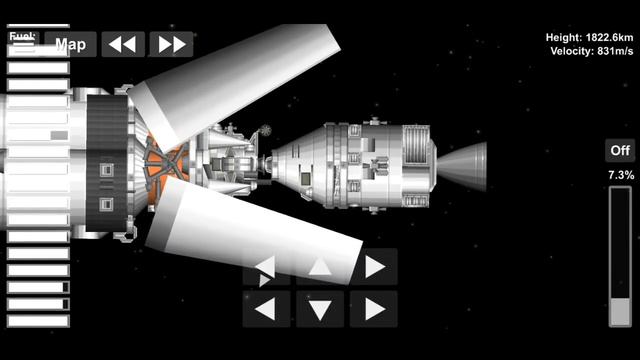 apollo 11 Saturn v rocket - spaceflight simulator смотреть онлайн