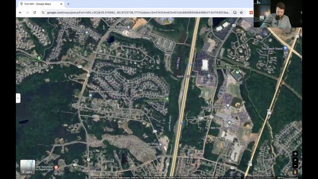 Awesome Charlotte NC suburb! Moving to Ft Mill SC [FULL MAP TOUR] смотреть онлайн