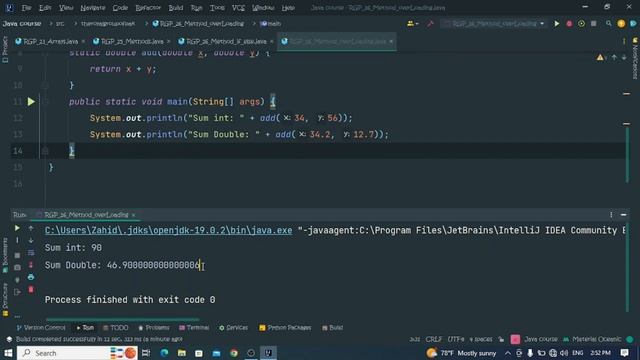 Java Lecture 26 Methods Overloading | A Beginner's Guide | the royal group of Pak