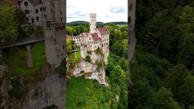 Кастильо де Лихтенштейн - сказочный замок, расположенный в Германии, в земле Баден-Вюртемберг