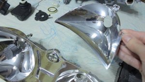 Перепаковка и мойка фары W210