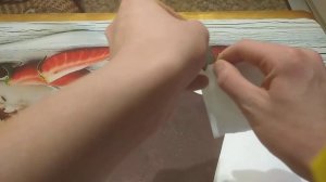 Заточка ножей для ледобура Тонар при помощи нождачной бумаги