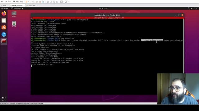Servicio DHCP con DOCKER смотреть онлайн