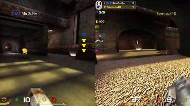 fpsclassico masters 23, exhibition match - Miroslav vs Semisek (pro-q3tourney7) смотреть онлайн