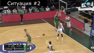 Разбитие личного прессинга "Жальгирис" (гл. тренер Мартин Шиллер)