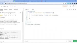 LeetCode-435 | Non-overlapping Intervals | LeetCode  Daily Challenge | Arrays Sort