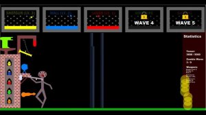 Marbles VS Zombies Battle - Stickman Zombie Survival (Algodoo)