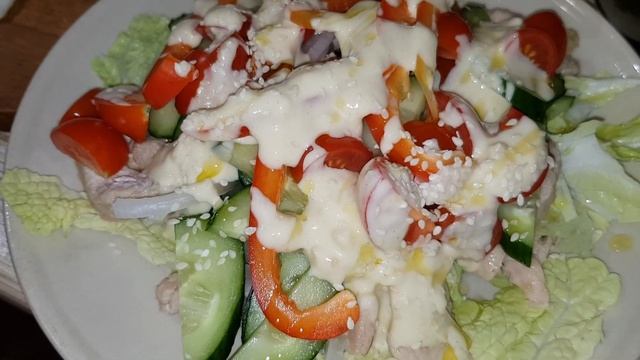 Очень вкусный и полезный салат. смотреть онлайн