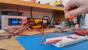 CN5711 Led Driver - Potentiometer test