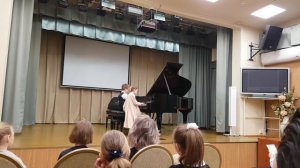 С.Слонимский.Полька из музыки к спектаклю "Ревизор".Исп.Устинья Мищенко(8 лет),Илья Супрунов(8 лет)