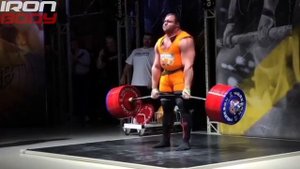 Ivan Makarov Deadlift 501kg, 470kg, 435kg attempt to break Eddie Hall's World Record