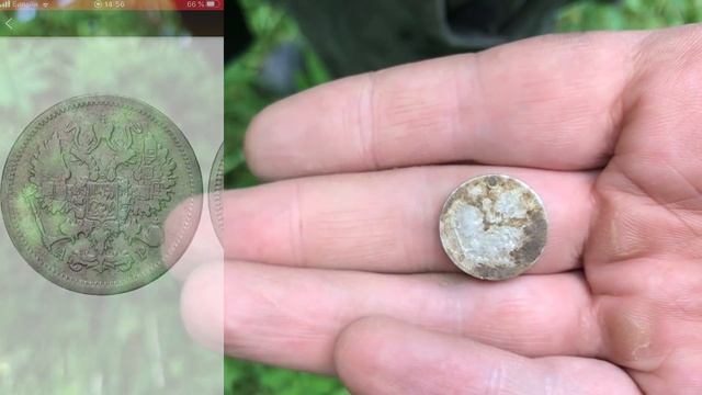 Нашел заначку Кладоискателя в глухом лесу! Заброшенное Поселение Ч1