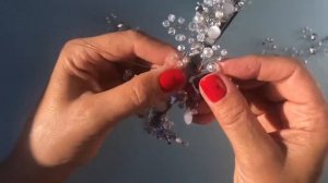 Диадема для счастливой невесты.Урок 3 •Мастерская Tatyana Preshel•