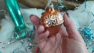 ЕЛОЧНЫЕ ИГРУШКИ СССР В СТАРОМ  ЧЕМОДАНЕ