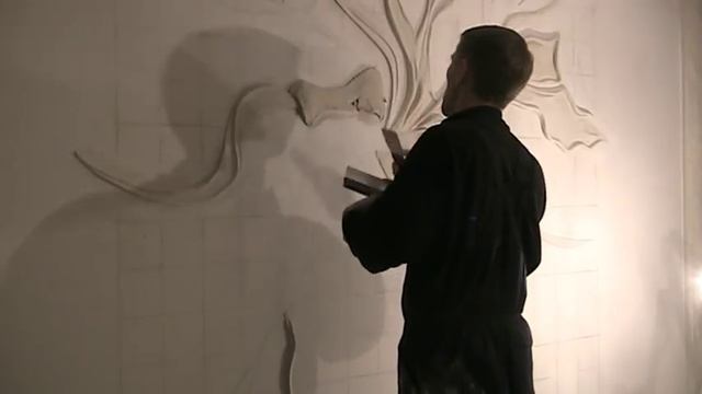 искусство барельефа.Как сделать барельеф своими руками.мастер-класс.лепнина на стене