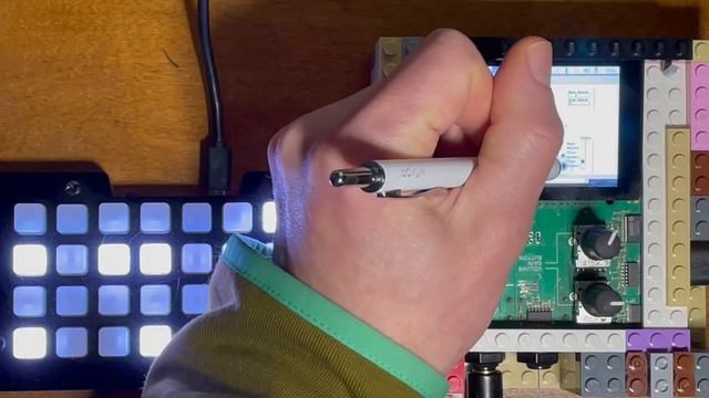 Pieces - Raspberry Pi, Pisound, Neotrellis M4 and Pure data. смотреть онлайн