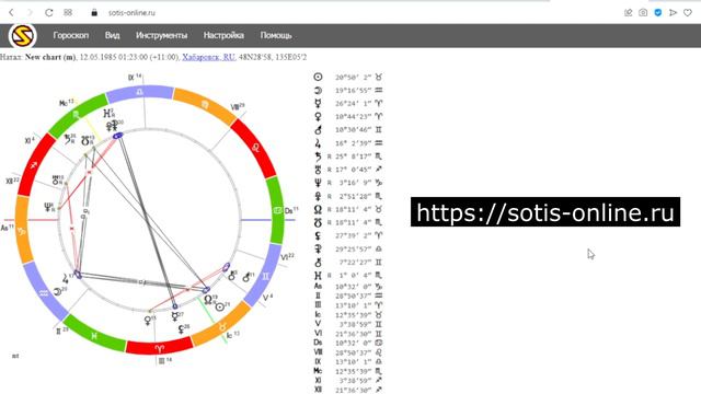 Как построить натальную карту (обновленное видео 2023) смотреть онлайн