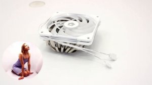 НИКС Компьютерный Супермаркет: видео про Кулер для процессора ID-Cooling IS-55 ARGB WHITE #1