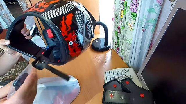 Распаковка с Aliexpress Мото шлем ( кроссовый) за 2600!!!?
