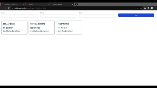 Difference between Form and Page - Easy Builder Tutorial смотреть онлайн