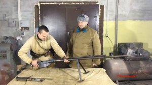Обзор, разборка, стрельба Противотанковое ружьё Симонова