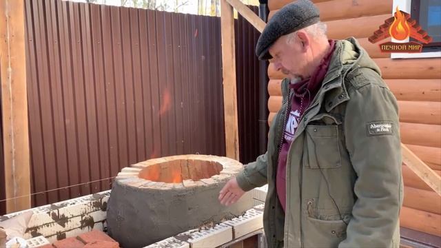 БАРБЕКЮ КОМПЛЕКС ИЗ КИРПИЧА 2. КАК ОБМУРОВАТЬ ТАНДЫР