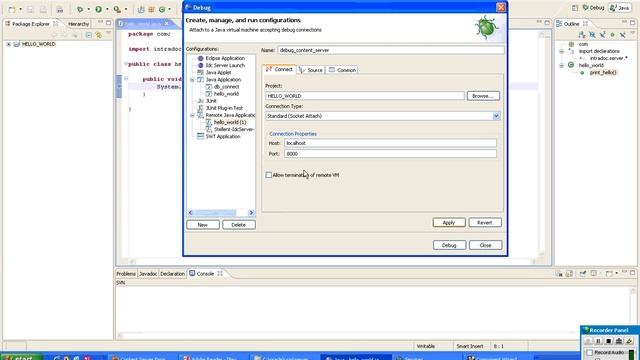 Oracle UCM Remote debug смотреть онлайн