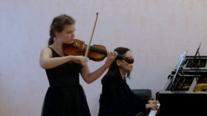 Соколова Анастасия, 18 лет, "Андантино в стиле Мартини" Ф. Крейслер, "Испанский танец" К. Корчмарев