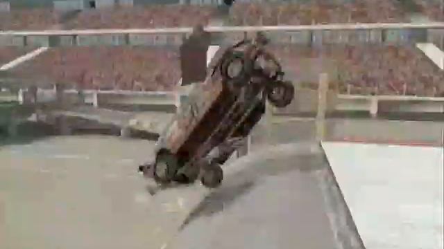 FlatOut PlayStation 2 Gameplay смотреть онлайн