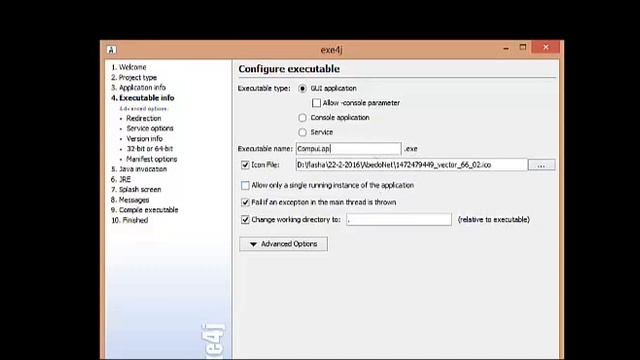 create installer for java project -انشاء ملفات التسطيب لبرنامجك смотреть онлайн