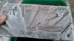 дикий камень своими руками, окрашивание.