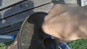 установка скобы триммера get 18 2li