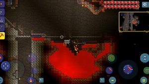 как добыть адский камень и как сделать адские слитки лёгкий способ (Terraria)