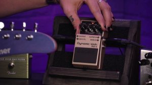 Boss AW-3 Dynamic Wah Pedal for Guitar & Bass - 5 Modes to Play With!