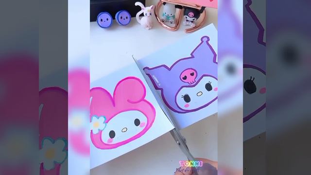 Paper Craft/Easy Craft Ideas/ Miniature Craft / How To Make /DIY/school Project/Tonni Art And Craft