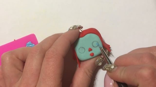 DIY Полимерная глина  для начинающих Фигурка Disney Polymer Clay