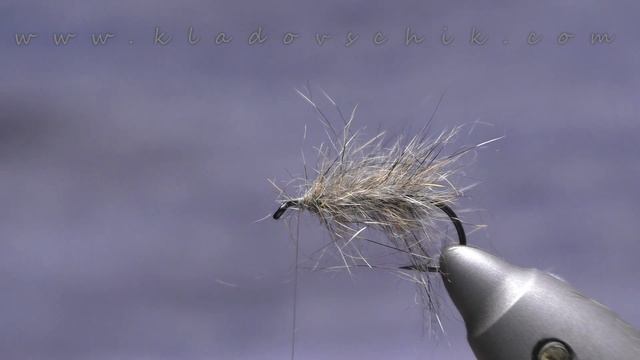 Marshmallow Caddis Variant. Сухая мушка "Ручейник" смотреть онлайн