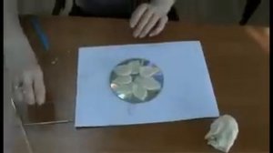 Мастер-класс Панно "Цветок из солёного теста"