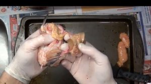 Разделка небольшого налима