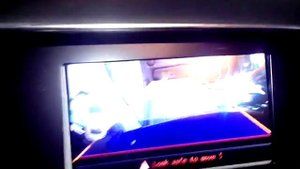 Установка камеры заднего вида Audi Q5 Concert