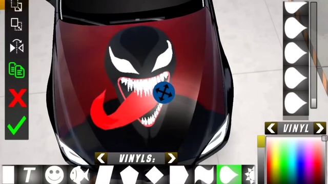 Car Parking Multiplayer - Cum sa faci VENOM Design / How to make VENOM Design | WAU GARAGE смотреть онлайн