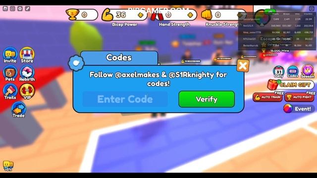 All Secret arm wrestle simulator Codes 2023 | Codes for arm wrestle simulator 2023 - Roblox Code смотреть онлайн