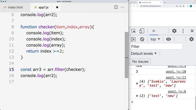 How to use JavaScript Array Filter Method coding Examples