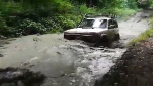 Нива на всех блокировках ижтехно