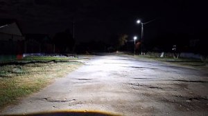 Уличный тест KoiTo dm008 osram led