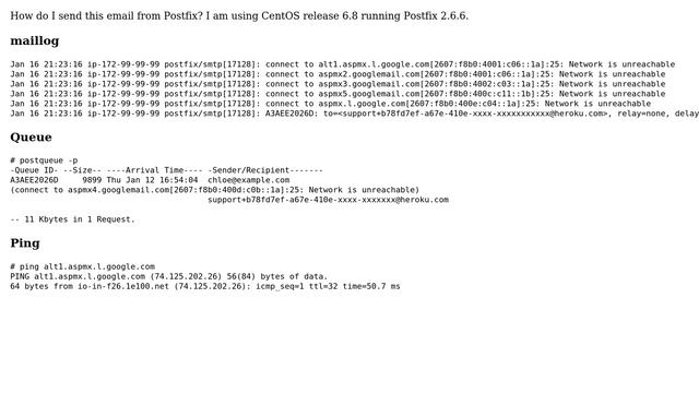 How do I deliver an email stuck in my Postfix mail queue? смотреть онлайн