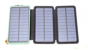 Повербанк X-Dragon с заявленной ёмкостью аккумулятора 10000 мАч и солнечной батареей. | #Обзор